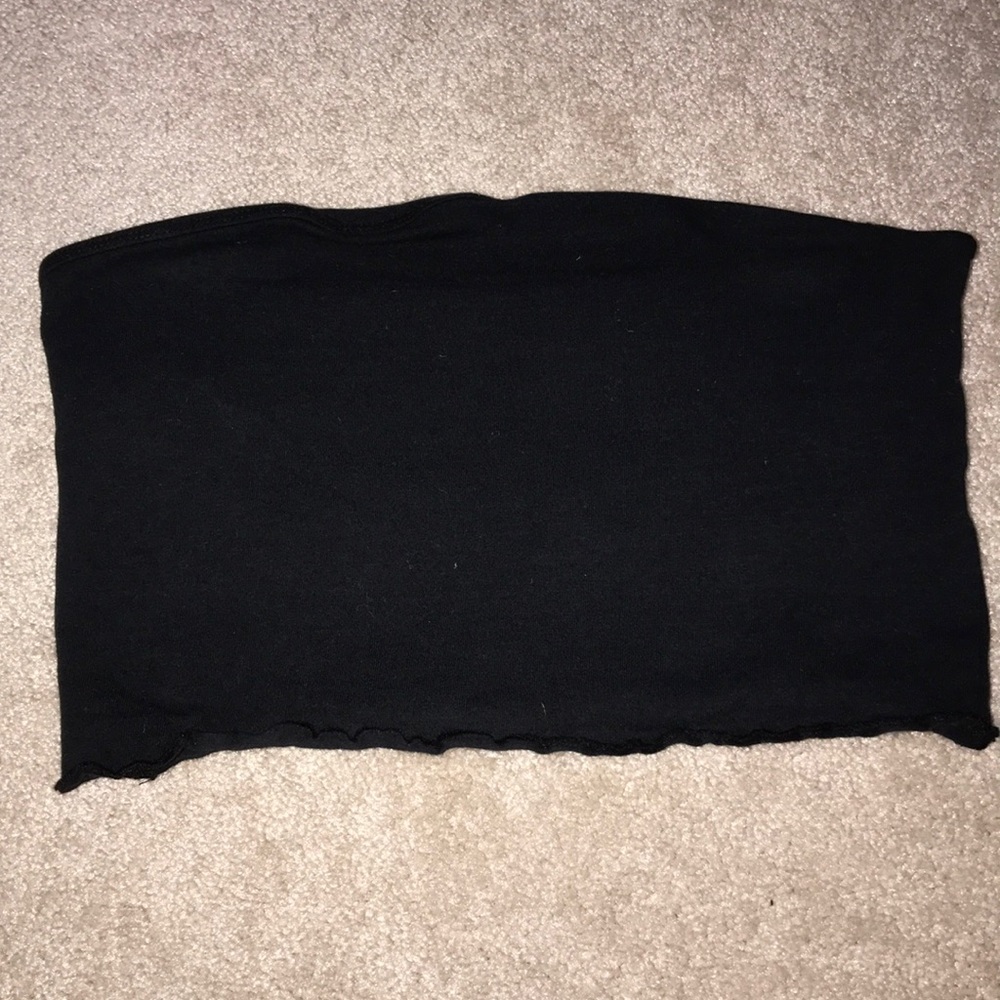 Cropped tube top